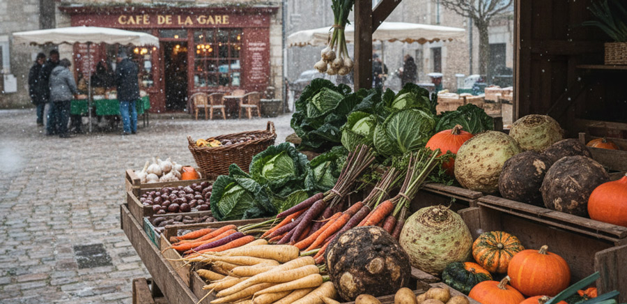 Légumes d'hiver saison santé