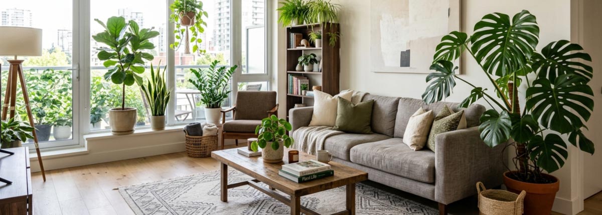 Bien choisir ses plantes selon les pièces de la maison